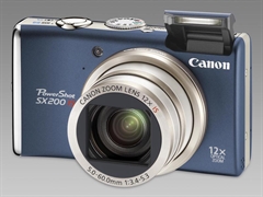 Canon PowerShot SX200 IS blue