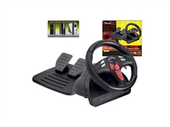 Trust Vibration Feedback Steering Wheel PC-PS2-PS3 GM-3400